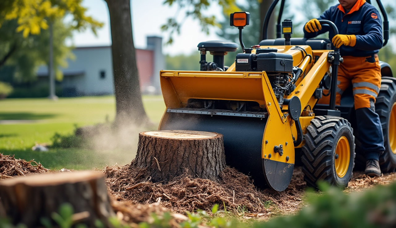 Commercial Stump Grinding Solutions for Ottawa Businesses